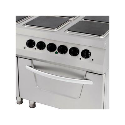 Maxima Sporák Premium - 6 hořáků - elektrický - tříplotýnkový - s troubou - hloubka 90 cm |  09398526